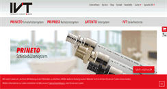 Desktop Screenshot of ivt-group.com